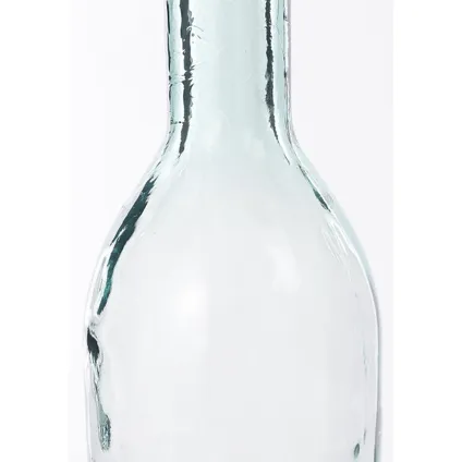 Mica Decorations Vaas fles Rioja - transparant - eco glas - 18 x 75 cm 3
