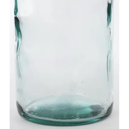 Mica Decorations Vaas fles Rioja - transparant - eco glas - 18 x 75 cm 4