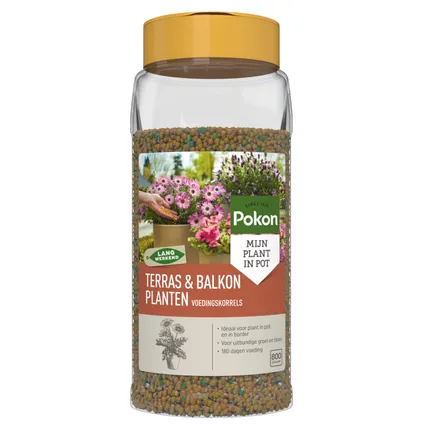 Pokon Terras & Balkon Voedingskorrels 800gr 6