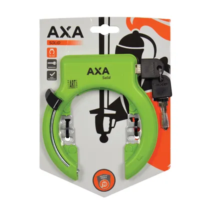 AXA ringslot Solid groen 2