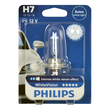 Philips 12972WHVB1 H7 White Vision 2