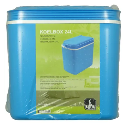 Zens koelbox blauw 24 liter 2