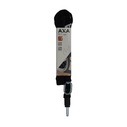 AXA plug-in ketting 140cm ø5,5mm, zwart  3