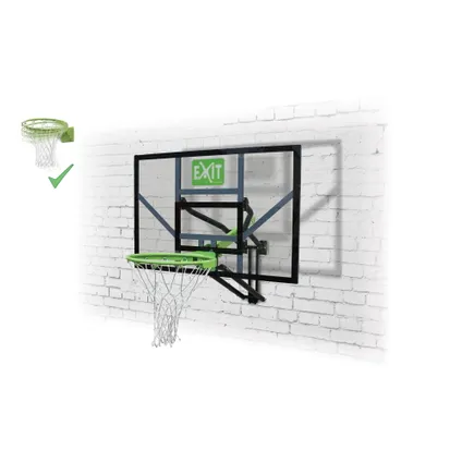 EXIT Panneau de basket et cercle dunk Galaxy 5