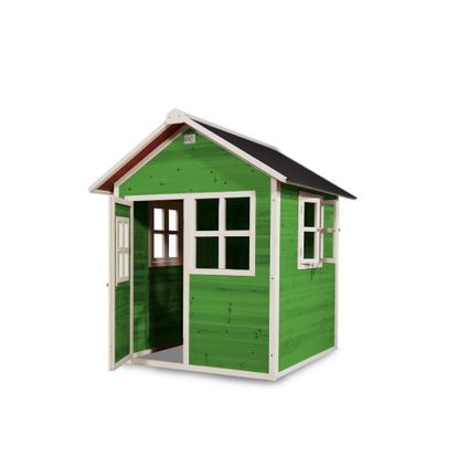 Maisonnette en bois EXIT Loft 100 vert