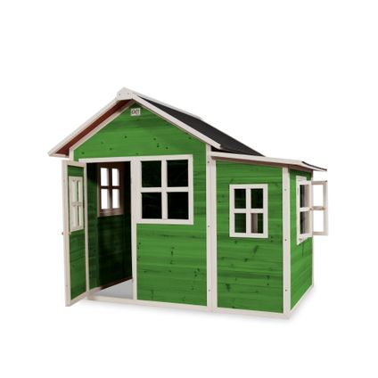 Maisonnette en bois EXIT Loft 150 vert