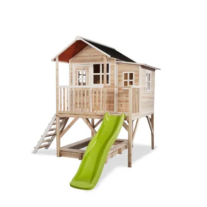 EXIT Loft 550 houten speelhuis naturel 3