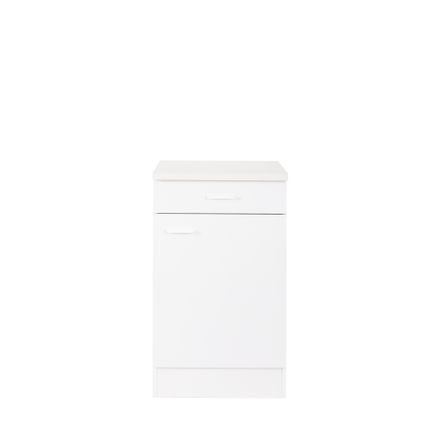 Klassik50 meuble bas de cuisine blanc 50 cm