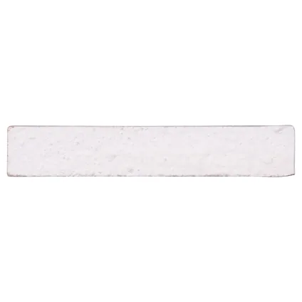 Schaaflat hardhout gegrond wit 12x69mm 210cm 5
