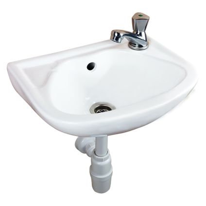 Lave-mains Baseline céramique blanc 34,5x27,0x16,2cm