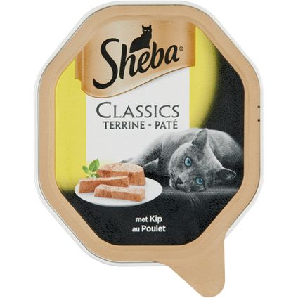 Sheba classics alu paté kip 85gr