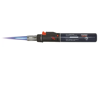 FERM Soldeerpistool/brander - Max. 375°C - Incl. 8 accessoires 4