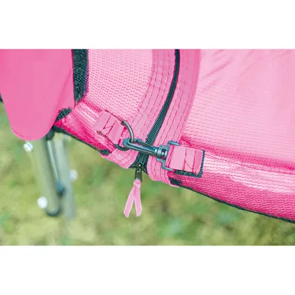 Plum trampoline Junior met veiligheidsnet roze 4,5ft 5