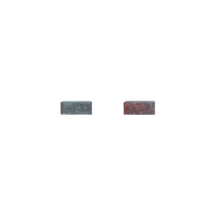 Coeck kassei rood-zwart in-line getrommeld 15x15x6cm  2