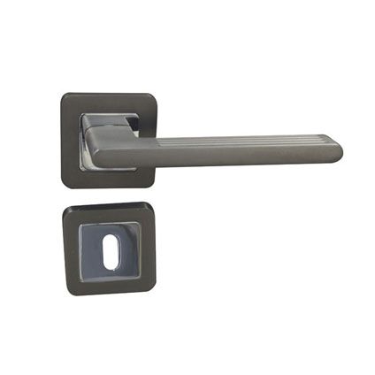 Bertomani deurklinken met rozetten en sleutelplaten -2 stuks
