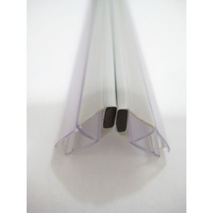 Aurlane magnetische strip hoek 45° 200cm voor 6mm dik glas