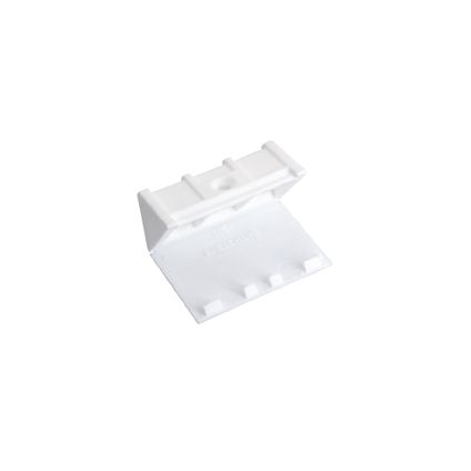 Equerre d'assemblage large Vynex plastique blanc 24x43x23mm 4 pièces