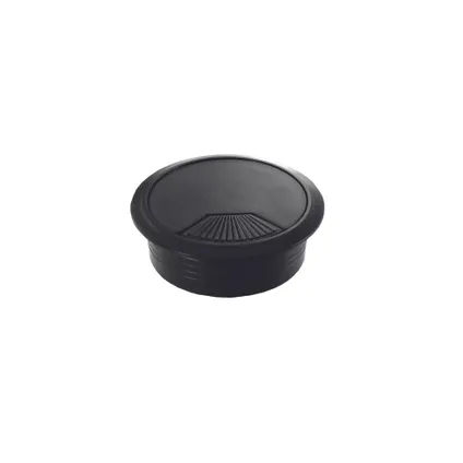 Vynex kabeldoorvoer kunststof zwart diam. 60mm
