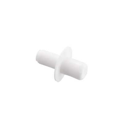 Vynex cilindervormige tabletdrager kunststof wit diam. 5/6mm 12 st