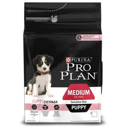 Pro Plan hondenvoer Puppy <1 Medium Sensitive Skin zalm 3kg