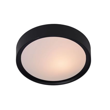 Lucide plafondlamp Lex zwart Ø33cm 2xE27