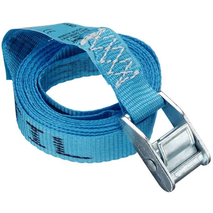 LOADLOK spanband met klemgesp 25mmx3 m blauw 14000733