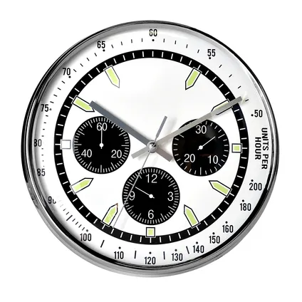 Klok horloge wit ø28cm