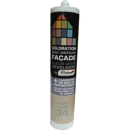 Colorant pour peinture façades Richard sable 450 gr