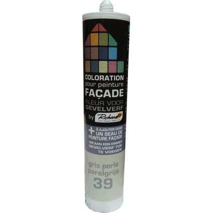 Colorant pour peinture façades Richard gris perle 450 gr
