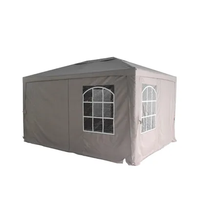 rek Hoes ontsnapping uit de gevangenis Central Park partytent Party Swing taupe 3x4m -2019-