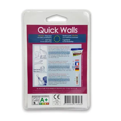 Quick Walls voegband dikke coating ultrafijn vliesbehang 3