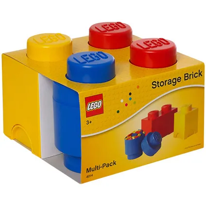 Opbergbox LEGO set 3-delig