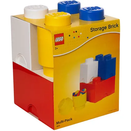 Opbergbox LEGO set 4-delig