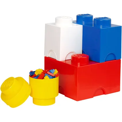 Opbergbox LEGO set 4-delig 2