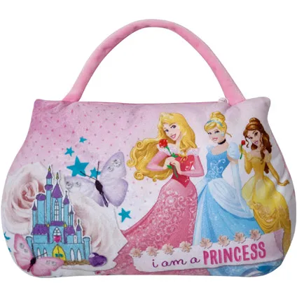 Kussen Disney Princess draagbaar 42x25 cm