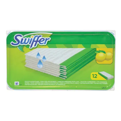 Lingettes sèches Dry pour balai Swiffer, boite de 36 - Lingettes sols et  surfaces
