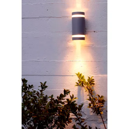 Lutec wandlamp Focus donkergrijs 70W 4
