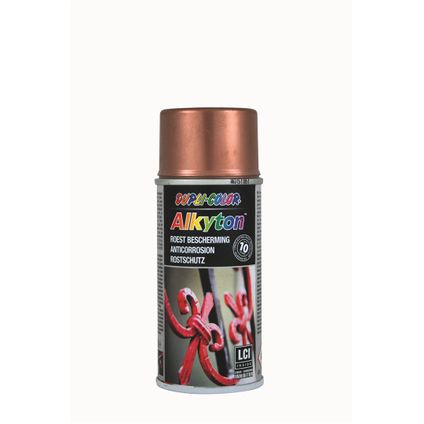 Dupli-Color Alkyton roestbeschermingslak hoogglans koper 150ml