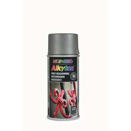 Peinture Dupli-Color Alkyton antirouille argent mica 150ml