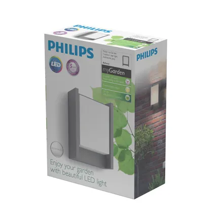 Philips muurverlichting LED Arbour 6W 4