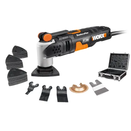Worx multitool Sonicrafter F30 WX680.2 350W incl. accessoires 4
