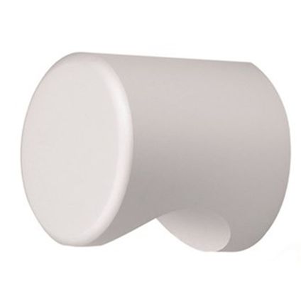 Hermeta bouton de meuble - aluminium mat - modèle cylindrique - 25 mm - 3732-11E