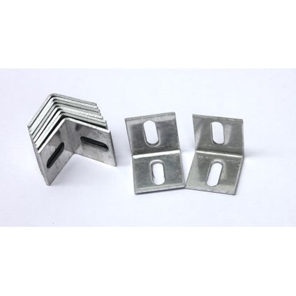 ACD L-clips aluminium 10 stuks