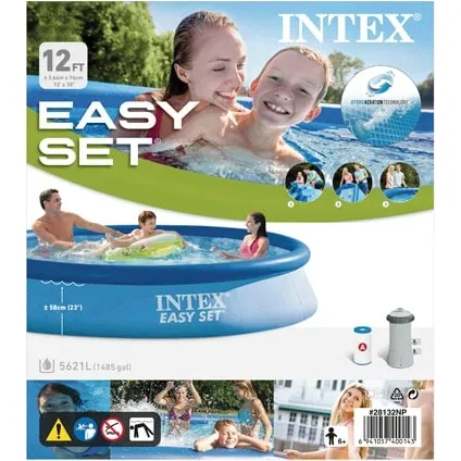 Intex opblaaszwembad Easy Set Ø366x76cm 3