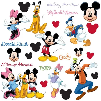 Muursticker Disney Mickey Mouse 4