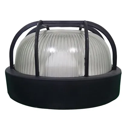 Baseline wandlamp zwart ⌀19cm 60W 2