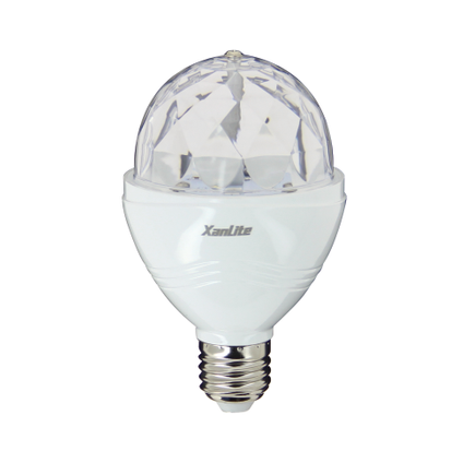 Lampe LED Xanlite Disco 180° RGB E27 3.2W