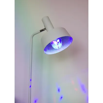 Lampe LED Xanlite Disco 180° RGB E27 3.2W 3