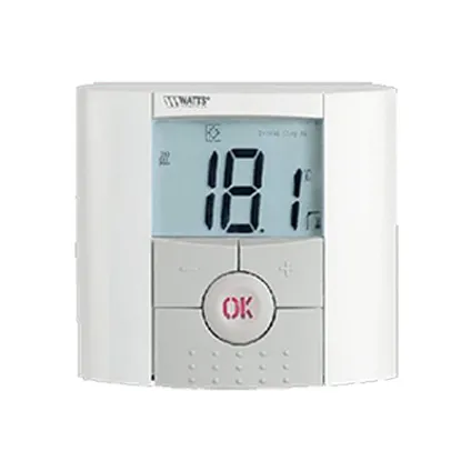 Thermostat d’ambiance numérique Saninstal Belux Light blanc