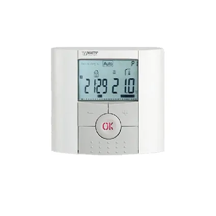 Thermostat d’ambiance numérique Saninstal Belux Pro 24V blanc